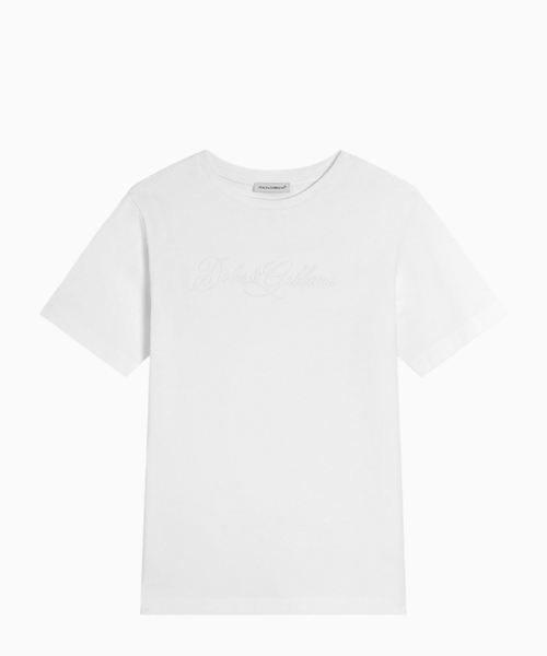 Jersey t-shirt with logo