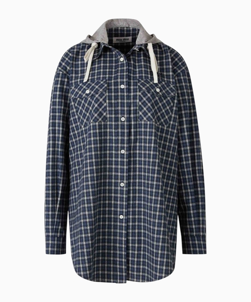 Hooded overshirt