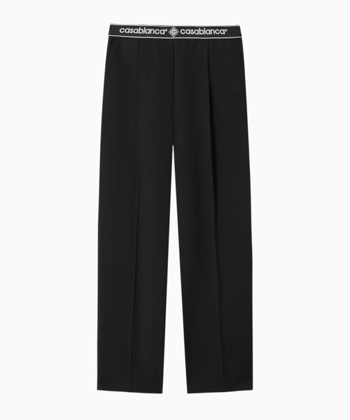 Wool tailored trousers