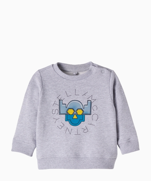 Logo cotton jersey sweatshirt