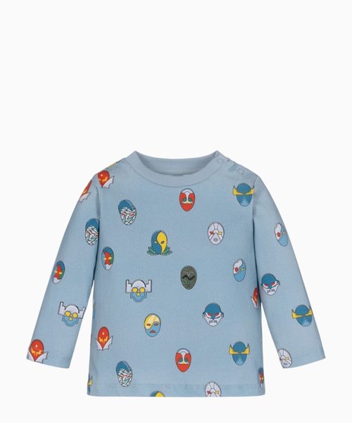 Cotton Superhero print T-shirt