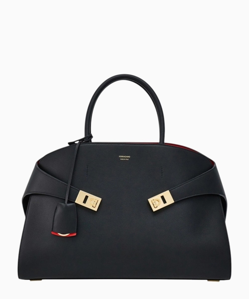 Hug bicolor handbag (L)