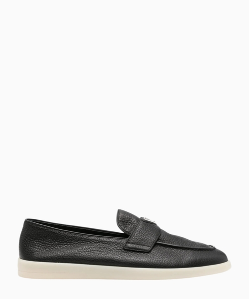 Leather loafers