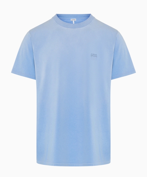 Düz biçimli pambıq T-shirt