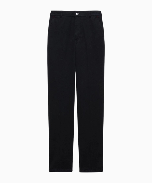 Cotton-gabardine trousers