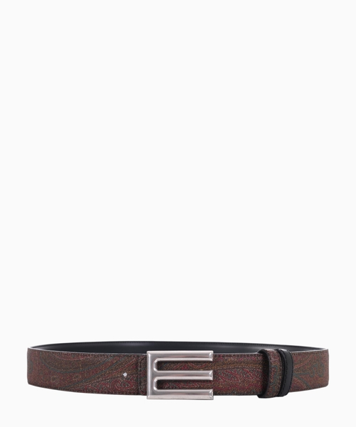 Reversible Arnica leather belt