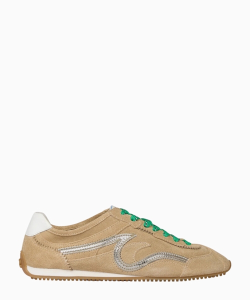 Light Wave suede trainers