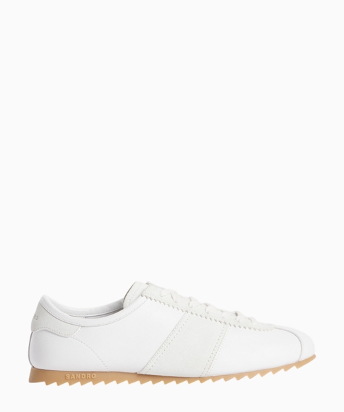 Leather trainers