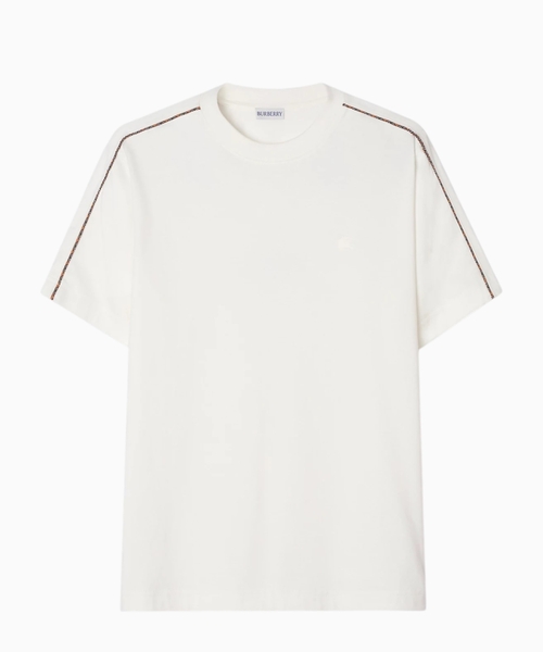 Dama haşiyəli pambıq T-shirt