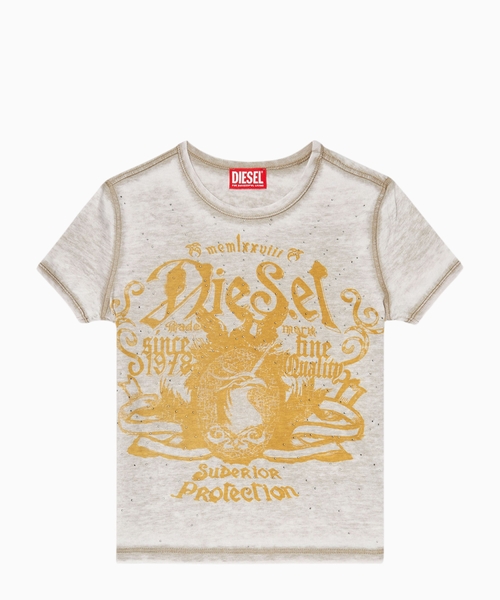 Slim jersey T-shirt with print