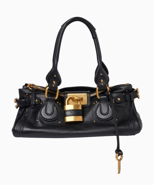 Paddington bag in grained leather