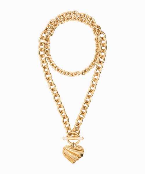 Колье The Chloé Pleated Heart
