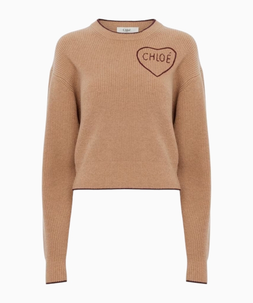 Jumper in a wool & cashmere knit