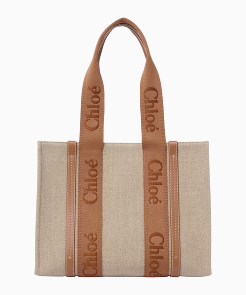 Woody kanva tote çanta