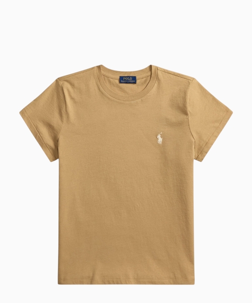 Cotton jersey crewneck T-shirt