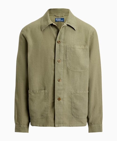 Linen overshirt