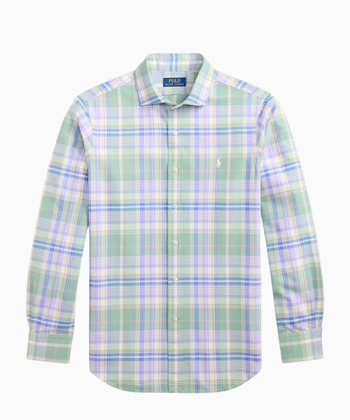 Plaid Oxford shirt