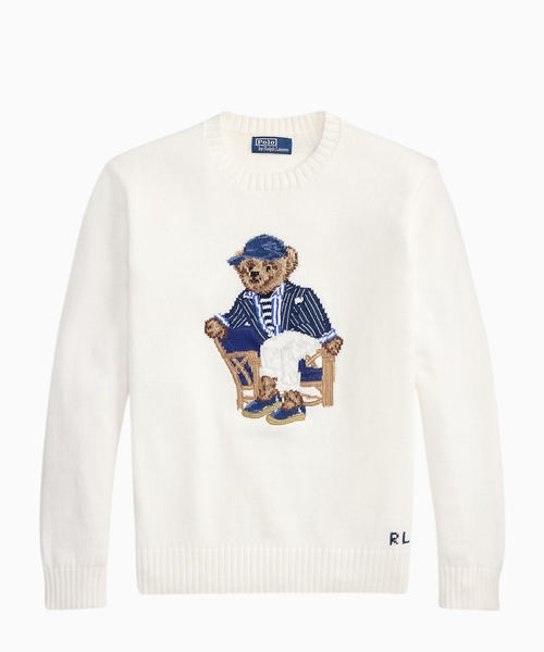 Хлопковый джемпер Polo Bear