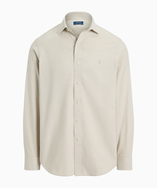 Custom fit twill shirt