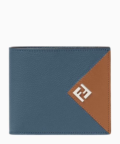 Leather bi-fold wallet