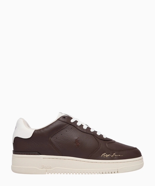 Leather sneakers