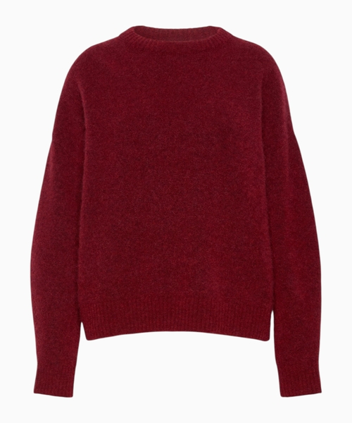 Alpaca and wool blend jumper