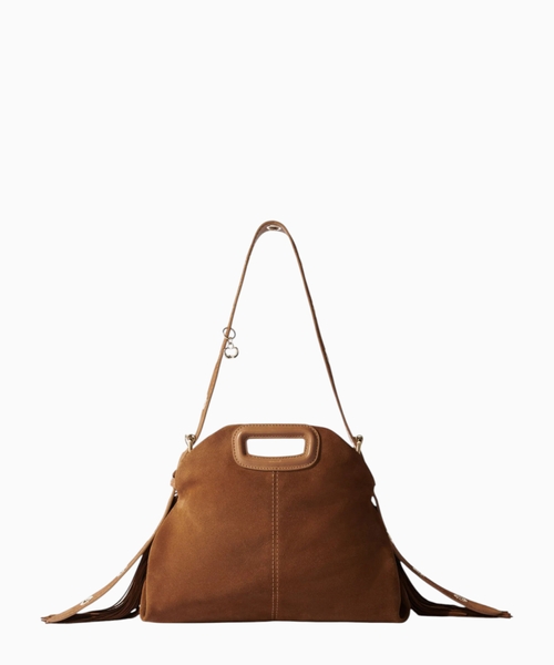 Suede Miss M bag