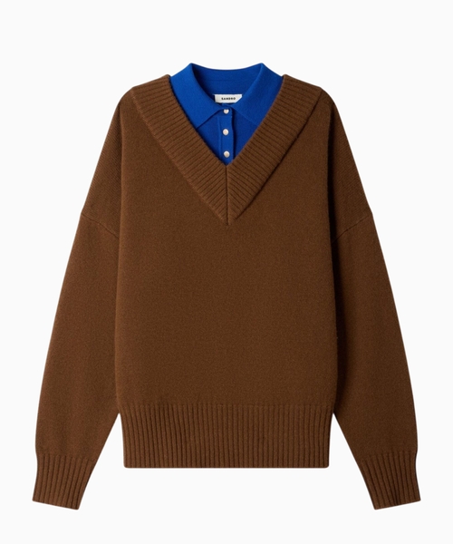 Sloane wool and cashmere pullover