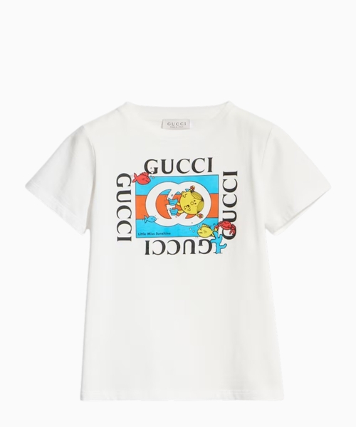 Printed cotton T-shirt