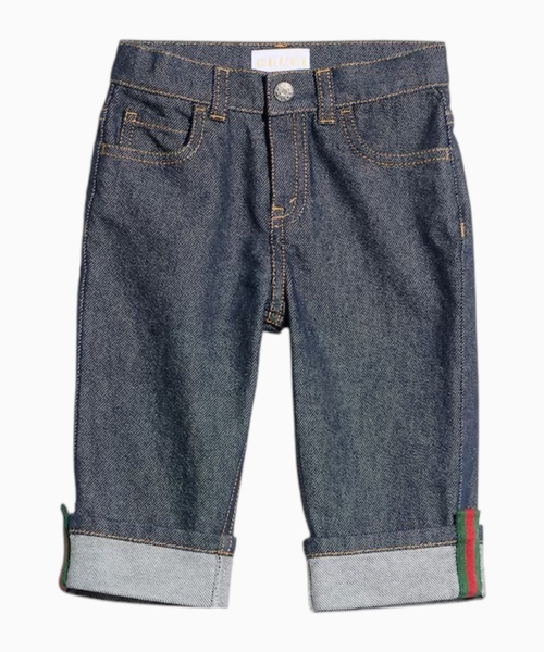 Denim pants with Web