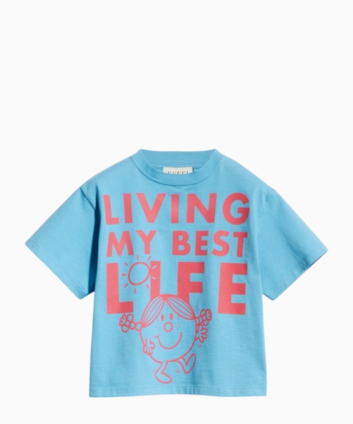 Cotton T-shirt with print