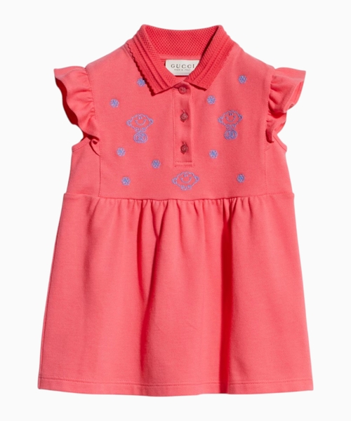 Cotton piquet dress