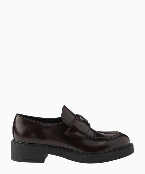 Leather loafers