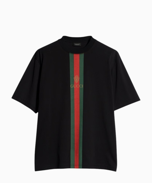 Cotton jersey T-shirt with print