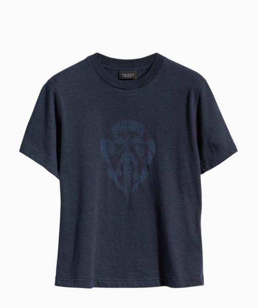 Cotton jersey T-shirt with print