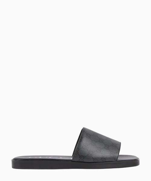 Logo slide sandals