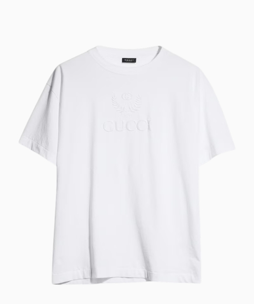 Cotton jersey T-shirt with embroidery