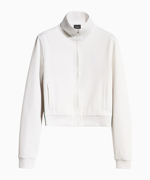 Сotton zip track jacket