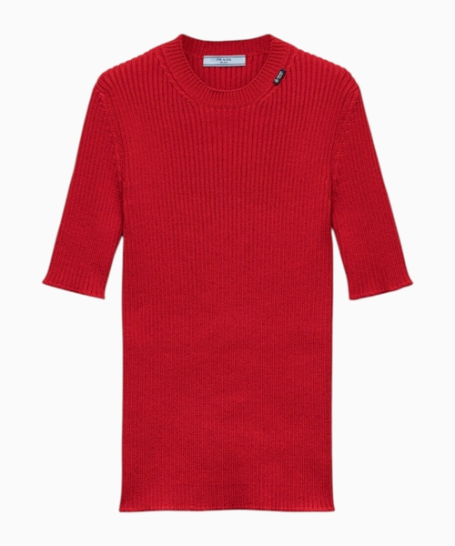 Short-sleeved jumper