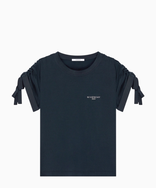 T-shirt in cotton with bows