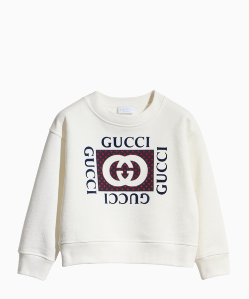 Cotton sweatshirt with print