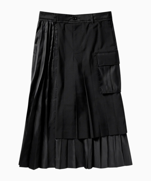 Twill skirt