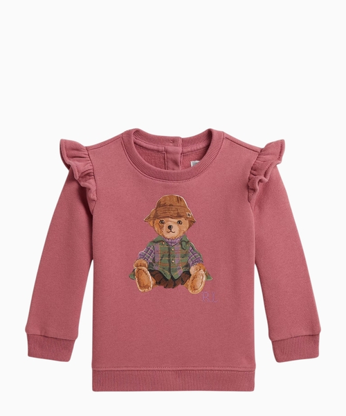 Флисовый свитшот Polo Bear