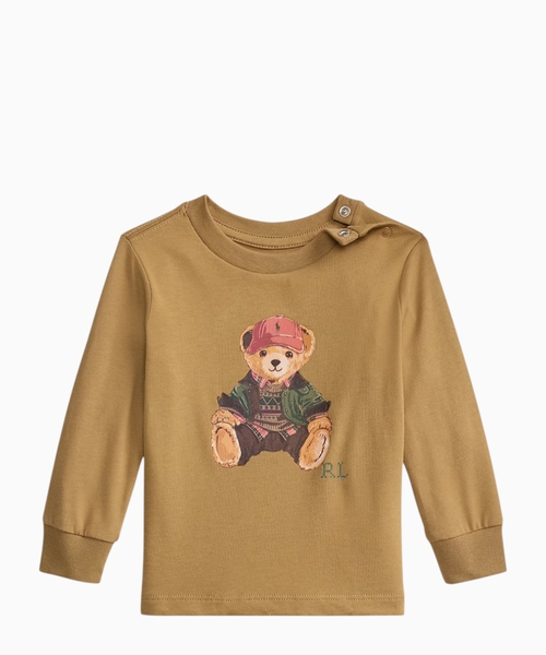 Polo Bear cotton jersey T-shirt