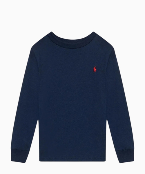 Pony embroidered long-sleeve T-shirt