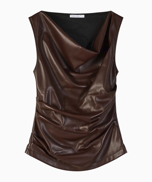 Draped top