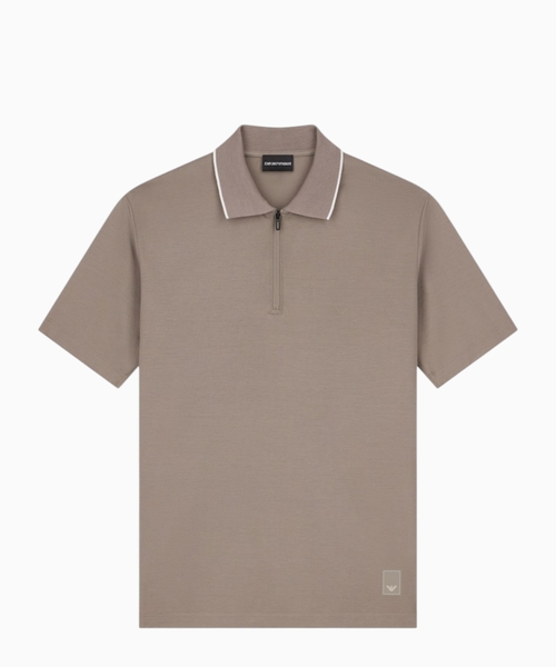 Travel Essential lyocell blend jersey polo