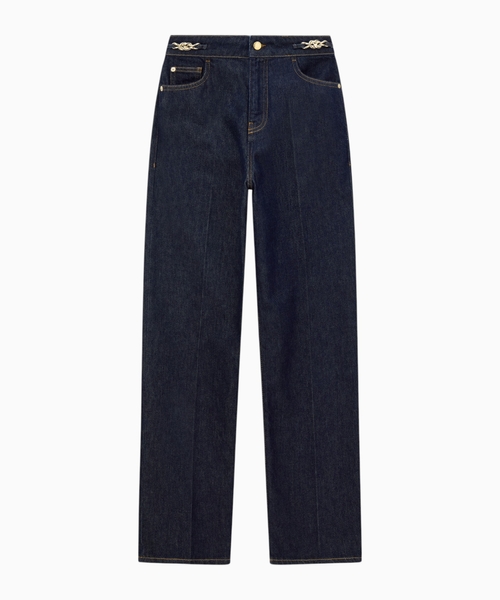 Five-pocket denim jeans