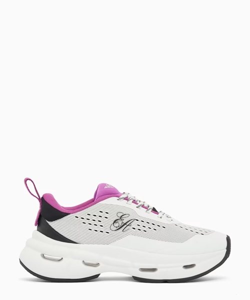 Technical knit sneakers