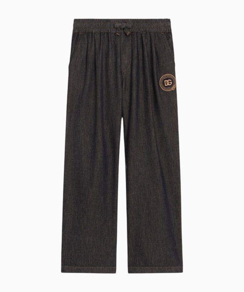 Jeans with logo